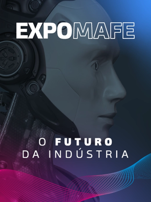 Material da comunicação visual da Expomafe