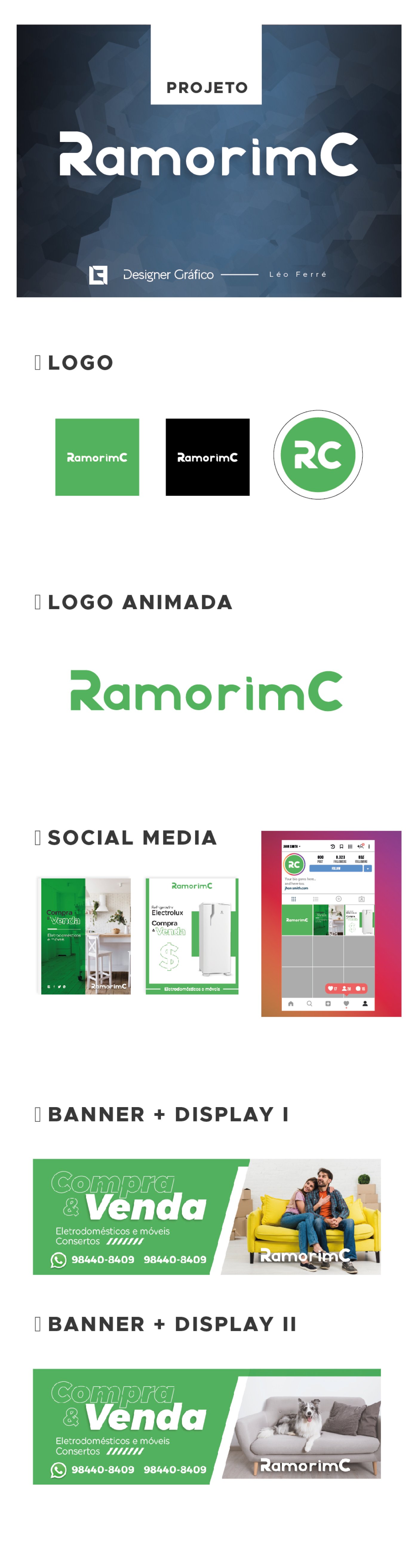 Visão geral do projeto por Ferre Designs