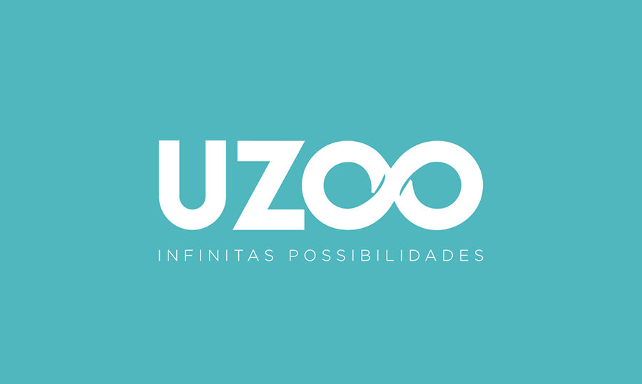 Identidade visual desenvolvida para a marca Uzoo