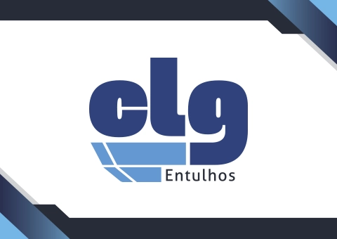 Criação da identidade visual (logo) da marca CLG, aplicada em frota de veículos
